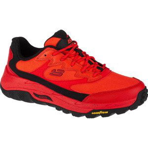 ČERVENÉ PÁNSKÉ TENISKY SKECHERS ARCH FIT SKIP TRACER - LYTLE CREEK 237508-RED Velikost: 40