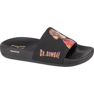 ČERNÉ PÁNSKÉ PANTOFLE SKECHERS SNOOP DOGG HYPER SLIDE - DR. BOMBAY 251015-BBK Velikost: 42.5