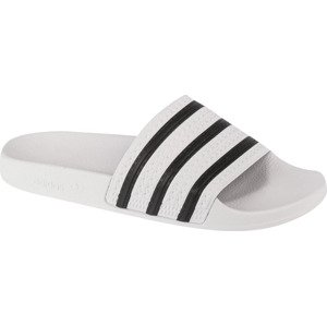 BÍLÉ NAZOUVÁKY ADIDAS ORIGINALS ADILETTE SLIDES 280648 Velikost: 37