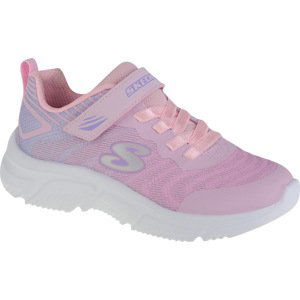 SVĚTLE RŮŽOVÉ DÍVČÍ TENISKY SKECHERS GO RUN 650-FIERCE FLASH 302478L-PKLV Velikost: 35