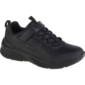 ČERNÉ CHLAPECKÉ TENISKY SKECHERS MICROSPEC-CLASSMATE 302607L-BBK Velikost: 36