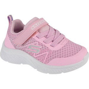 SVĚTLE RŮŽOVÉ DÍVČÍ TENISKY SKECHERS MICROSPEC PLUS - SWIRL SWEET 303535N-LTPK Velikost: 24