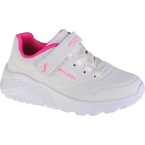 BÍLÉ DÍVČÍ TENISKY SKECHERS UNO LITE 310451L-WHP Velikost: 29