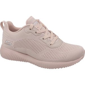 PUDROVÉ DÁMSKÉ TENISKY SKECHERS BOBS SQUAD 32504-PNK Velikost: 36