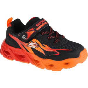 ČERNO-ORANŽOVÉ CHLAPECKÉ TENISKY SKECHERS THERMO FLASH - HEAT-FLUX 400103L-BKRD Velikost: 27