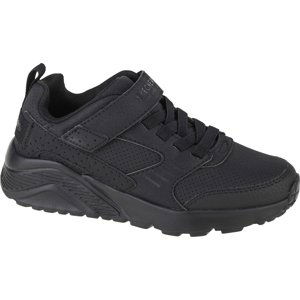 ČERNÉ CHLAPECKÉ TENISKY SKECHERS UNO LITE - DONEX 403671L-BBK Velikost: 29