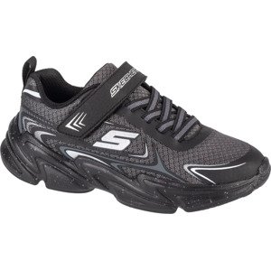 ČERNÉ CHLAPEKCÉ TENISKY SKECHERS WAVETRONIC - RAVLOR 403885L-CCBK Velikost: 32