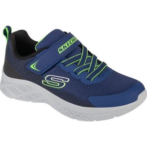 TMAVĚ MODRÉ CHLAPECKÉ TENISKY SKECHERS MICROSPEC II - ZOVRIX 403924L-NBLM Velikost: 27