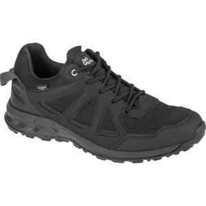 ČERNÉ TURISTICKÉ BOTY JACK WOLFSKIN WOODLAND 2 TEXAPORE LOW M 4051271-6000 Velikost: 44.5