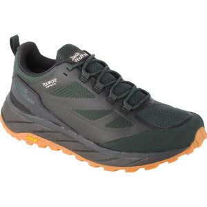 TMAVĚ ZELENÉ OUTDOOROVÉ TENISKY JACK WOLFSKIN TERRAVENTURE TEXAPORE LOW M 4051621-4161 Velikost: 42.5