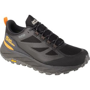 ČERNÉ PÁNSKÉ OUTDOOROVÉ TENISKY JACK WOLFSKIN TERRAVENTURE TEXAPORE LOW M 4051621-6000 Velikost: 46