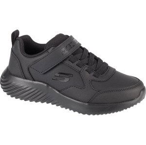 ČERNÉ DĚTSKÉ TENISKY SKECHERS BOUNDER - POWER STUDY 405626L-BBK Velikost: 27