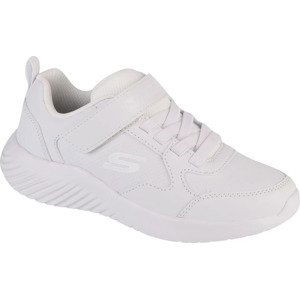 Bílé dětské tenisky Skechers Bounder - Power Study 405626L-WHT Velikost: 31