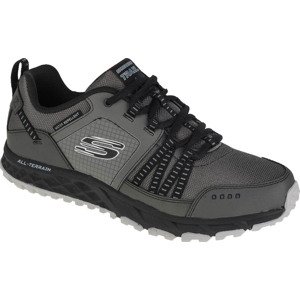 TMAVĚ ŠEDÉ SPORTOVNÍ BOTY SKECHERS ESCAPE PLAN 51591-CCBK Velikost: 42.5