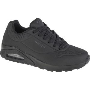 ČERNÉ PÁNSKÉ TENISKY SKECHERS UNO-STAND ON AIR 52458-BBK Velikost: 46