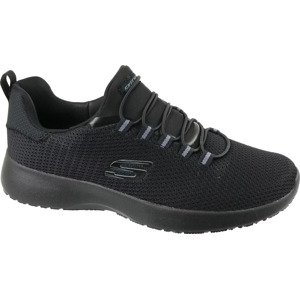 ČERNÉ POHODLNÉ TENISKY SKECHERS DYNAMIGHT BU-58360-BBK Velikost: 46