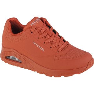 TMAVĚ ORANŽOVÉ TENISKY SKECHERS UNO-STAND ON AIR 73690-RST Velikost: 38.5