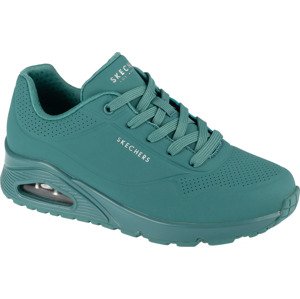 TYRKYSOVÉ DÁMSKÉ TENISKY SKECHERS UNO-STAND ON AIR 73690-TEAL Velikost: 35.5