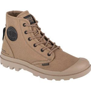 KHAKI KOTNÍKOVÉ TENISKY PALLADIUM PAMPA HI HTG SUPPLY 77356-308-M Velikost: 42