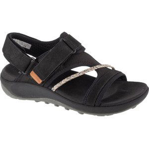 ČERNÉ SPORTOVNÍ SANDÁLY MERRELL TERRAN 4 BACKSTRAP W SANDAL J006412 Velikost: 37