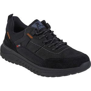 ČERNÉ PÁNSKÉ KOŽENÉ TENISKY RIEKER EVOLUTION SNEAKERS U0100-00 Velikost: 43