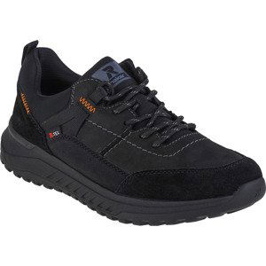 ČERNÉ PÁNSKÉ KOŽENÉ TENISKY RIEKER EVOLUTION SNEAKERS U0100-00 Velikost: 44