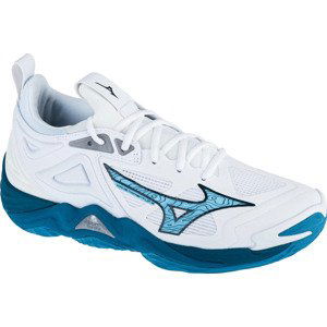 Bílo-modré pánské tenisky Mizuno Wave Momentum 3 V1GA231221 Velikost: 41