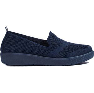 NAZOUVACÍ TMAVĚ MODRÉ SLIP-ON TENISKY 805N Velikost: 41