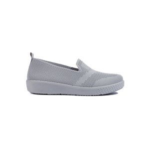 Nazouvací šedé tenisky slip on 805G Velikost: 41