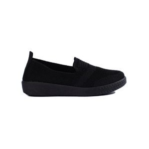 NAZOUVACÍ ČERNÉ TENISKY SLIP ON 805B Velikost: 36