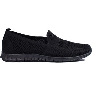 NAZOUVACÍ ČERNÉ SLIP ON TENISKY TA-211B Velikost: 41