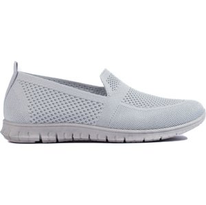 NAZOUVACÍ ŠEDÉ SLIP-ON TENISKY TA-211G Velikost: 40