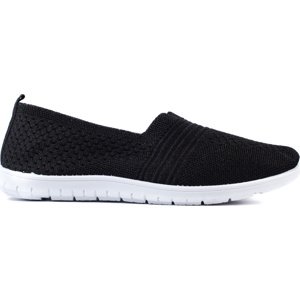 ČERNÉ TEXTILNÍ SLIP-ON N-2NE Velikost: 39