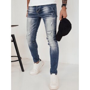 Modré džínové kalhoty s oděrkami UX4154 Velikost: 29