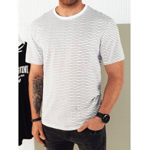 Bílé vzorované pánské tričko RX5399 Velikost: XL