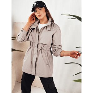 SVĚTLE BÉŽOVÁ STYLOVÁ PARKA TILAN TY4275 Velikost: XL