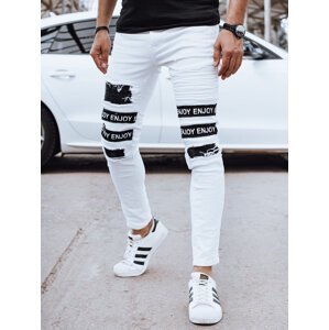 Spodnie męskie jeansowe białe Dstreet UX4356 Velikost: 30/44