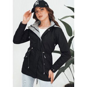 ČERNÁ OBOUSTRANNÁ PARKA ELINA TY4346 Velikost: XL