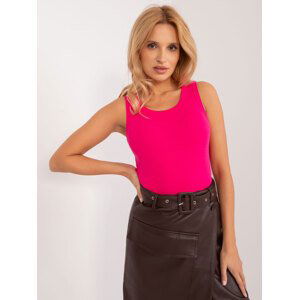 TMAVĚ RŮŽOVÝ BAVLNĚNÝ NÁTĚLNÍK NM-TP-NG23620.30-DARK PINK Velikost: S/M