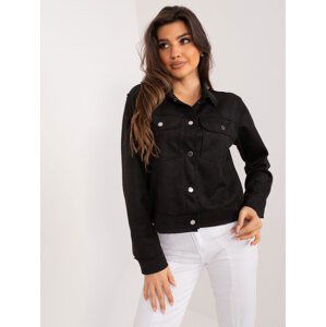 ČERNÁ KRÁTKÁ PŘECHODOVÁ BUNDA -BA-KR-2702.13-BLACK Velikost: XL