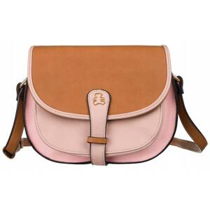 LULUCASTAGNETTE RŮŽOVO-HNĚDÁ DÁMSKÁ CROSSBODY KABELKA ONTARIO [DH] ONTARIO Velikost: ONE SIZE