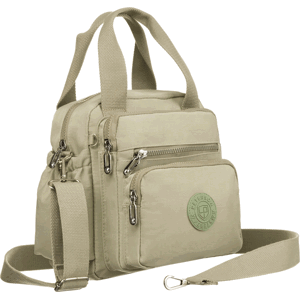 PETERSON SVĚTLE ZELENÁ TEXTILNÍ CROSSBODY TAŠKA/BATOH PTN 3306-CO Velikost: ONE SIZE