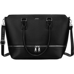 ROVICKY ČERNÁ PROSTORNÁ SHOPPER KABELKA R-072-04 Velikost: ONE SIZE