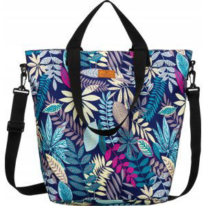 ROVICKY MODRÁ VZOROVANÁ TEXTILNÍ SHOPPER KABELKA R-TZ15605 Velikost: ONE SIZE