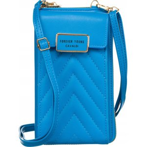 4U CAVALDI  MODRÁ PROŠÍVANÁ CROSSBODY PENĚŽENKA M678 M-10 Velikost: ONE SIZE