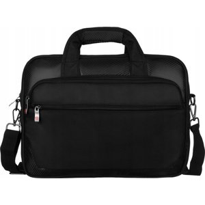 PETERSON ČERNÁ PRAKTICKÁ TAŠKA NA NOTEBOOK PTN GBP-21-2-C Velikost: ONE SIZE
