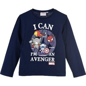 Modré chlapecké tričko Avengers Velikost: 140