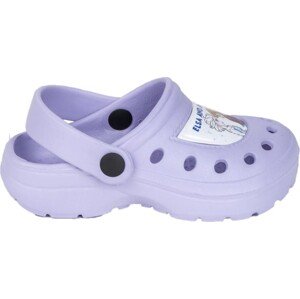 SVĚTLE FIALOVÉ DÍVČÍ NAZOUVÁKY CROCS DISNEY FROZEN Velikost: 24/25