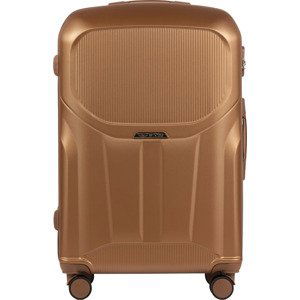 BRONZOVÝ CESTOVNÍ KUFR PREDATOR VEL. L PDT01, LARGE TRAVEL CASE WINGS L BROWN Velikost: L