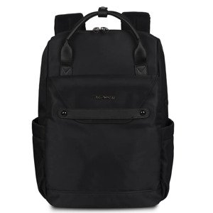 ČERNÝ UNIVERZÁLNÍ MULTIFUNKČNÍ BATOH WINGS SKYLARK SKY003, WINGS WOMEN'S BACKPACK, BLACK Velikost: ONE SIZE